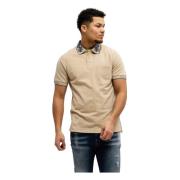 Barok Kraag Polo Beige Heren Versace Jeans Couture , Beige , Heren