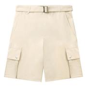 Cargo Bermuda Shorts Jacquemus , Beige , Heren