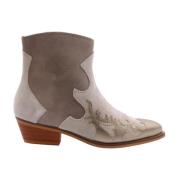 Schelvis Cowboy Laarzen - Modieus en Functioneel Dwrs , Beige , Dames