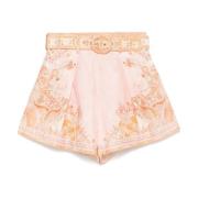 Acacia Tuck Shorts Zimmermann , Multicolor , Dames