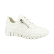 Flexibele witte Runner met Tiret Waldläufer , White , Dames