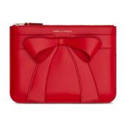 Rode Strik Pouch Comme des Garçons , Red , Dames