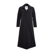 Matte Lange Regenjas voor Vrouwen Stutterheim , Black , Dames