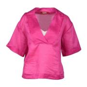 Blouse Max Mara Studio , Pink , Dames