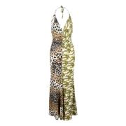 Maxi-jurk Roberto Cavalli , Multicolor , Dames