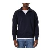 Army Half Zip Sweater Butcher of Blue , Blue , Heren