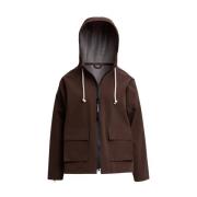 Matte Rits Regenjas Stutterheim , Brown , Dames