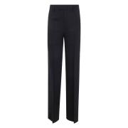 Wijde Pijp Comfort Broek Ann Demeulemeester , Black , Dames