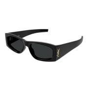 Monogram Cat-Eye Brillen Saint Laurent , Black , Unisex