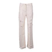 Katoenen Casual Broek Seafarer , White , Dames