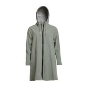 Lichtgewicht Rits Matte Regenjas Stutterheim , Green , Dames