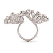 Elegant Traviata Ring Sieraden Lanvin , Gray , Dames