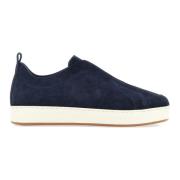 Retro-geïnspireerde instap suède sneakers Hogan , Blue , Heren