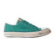 Dash-Print Lage Sneakers visvim , Green , Heren