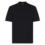 Zwarte T-shirts en Polos Emporio Armani , Black , Heren