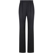 Antracietgrijze Plooien Detail Broek Vivienne Westwood , Black , Dames