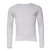 Witte Zijden Crew Neck Pullover Sweater Dolce & Gabbana , White , Here...