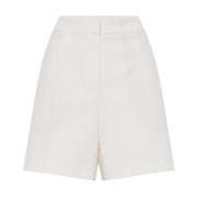 Elegante Shorts voor Mannen Brunello Cucinelli , White , Dames