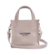 Mini Waterdichte Handtas met Schouderband Stutterheim , Beige , Dames