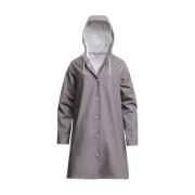 A-Lijn Waterdichte Regenjas voor Vrouwen Stutterheim , Gray , Dames