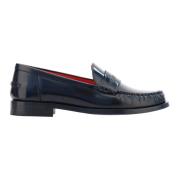 Irina Leren Loafers Salvatore Ferragamo , Black , Heren