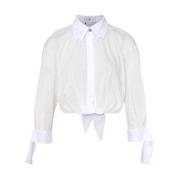 Witte Blouse EF Bianca Elisabetta Franchi , White , Dames