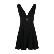 Elegante Zwarte Jurk voor Vrouwen Dolce & Gabbana , Black , Dames