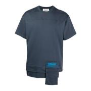 Katoenen T-shirt voor mannen Ambush , Blue , Heren