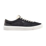 Diepblauwe Suède Sneakers Mannen Italië Dior , Blue , Heren