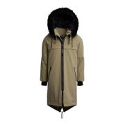 Waterdichte Matte Fishtail Parka Stutterheim , Green , Heren