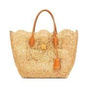 Stijlvolle Winkel Tas Ermanno Scervino , Beige , Dames