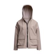 Matte Rits Regenjas Stutterheim , Beige , Dames