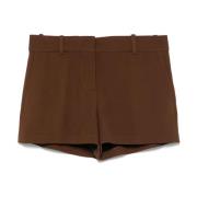 Casual Denim Shorts voor Vrouwen Ermanno Scervino , Brown , Dames