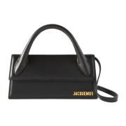 Chiquito Long Tas met Afneembare Band Jacquemus , Black , Dames