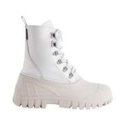 Urban Duck Boots Leer Stutterheim , Beige , Unisex