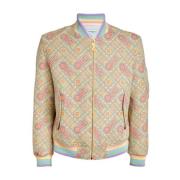 Wollen Bomberjack Multicolor Strepen Mannen Casablanca , Multicolor , ...