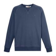 Blauwe Loopback Exeter River Sweatshirt Timberland , Blue , Heren