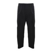 Katoenen Broek Elastische Taille Mannen Alexander McQueen , Black , He...