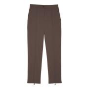 Essentiële Skinny Broek Mangrove Groen Patrizia Pepe , Brown , Dames