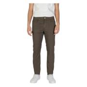 Bruine Katoen-Lycra Broek met Zakken Jeckerson , Brown , Heren