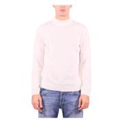 Merino Wol Beige Trui Roberto Collina , Beige , Heren