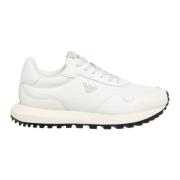 Casual Veterschoenen Emporio Armani , White , Heren