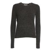 Grijze Slim Fit Sweater Isabel Marant , Gray , Dames