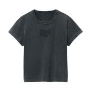 Stijlvolle T-shirts en Polos Alexander Wang , Black , Dames