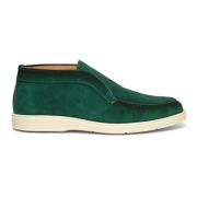 Heren suède woestijnlaars Santoni , Green , Heren