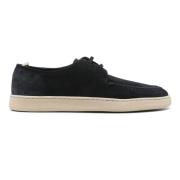 Suede Derby Schoenen Officine Creative , Blue , Heren