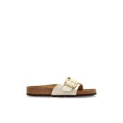 Slides Catalina Kussen Gesp Birkenstock , Beige , Dames