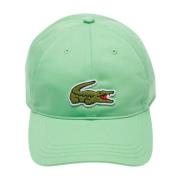 Groene Big Croco Pet Lacoste , Green , Heren