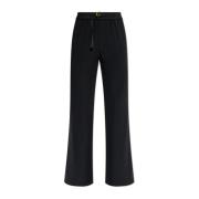 Broek met logo Ami Paris , Black , Dames