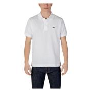 Korte Mouw Polo Lente/Zomer Collectie Lacoste , White , Heren